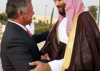 بن سلمان وعاهل الأردن يجريان مباحثات هاتفية