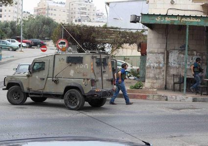 قوات الاحتلال تقتحم مدينة البيرة