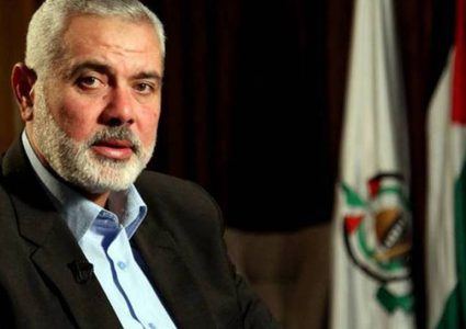 هنية يدعو الى الانخراط في مسيرة العودة الكبرى على حدود غزة