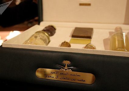 صناعة صابون خاص والأغلى في العالم لولي العهد السعودي