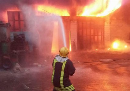 الدفاع المدني يتعامل مع 320 حادث إطفاء وإنقاذ في أسبوع