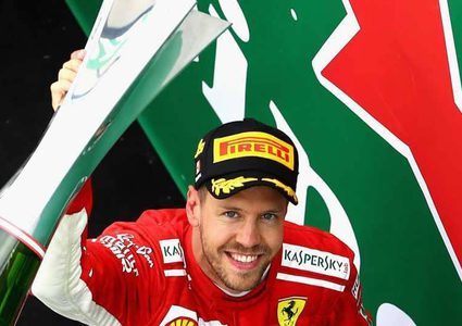 خطأ مضحك للمنظمين.. وفيتل يفوز بجائزة كندا