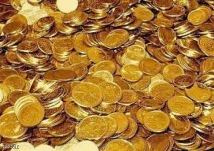 العثور على كنز قديم أثري من عملات نقدية ذهبية