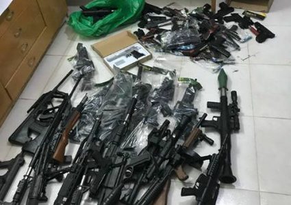 ضبط بواريد وفرود خرز في محافظتي بيت لحم وطوباس