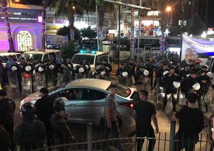 عناصر الأمن تنتشر في شوارع رام الله