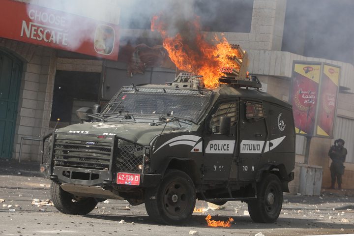 الاحتلال يزعم إلقاء زجاجة حارقة على جنوده عند حوارة