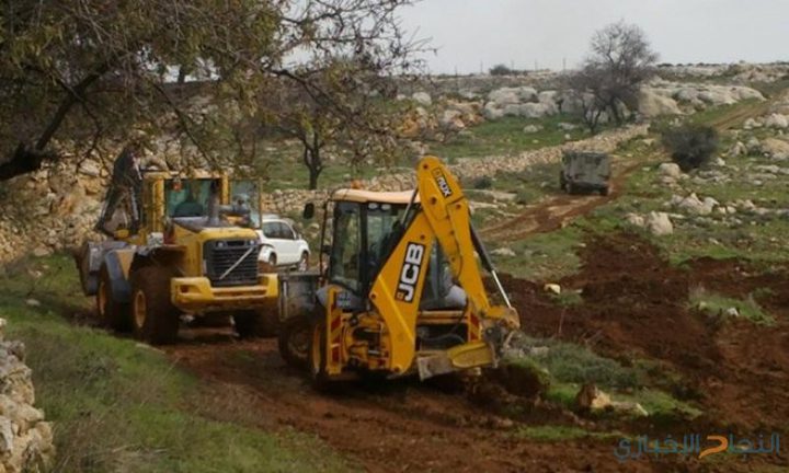 مستوطنون يعتدون على الأراضي ويقطعون الأشجار