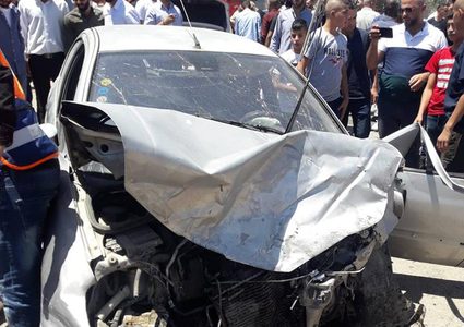 11 إصابة في حادث سير شمال البيرة