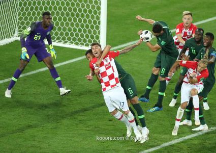 كرواتيا تفوز على نيجيريا بهدفين نظيفين