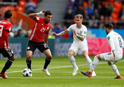 مونديال روسيا.. مصر تخسر امام الاوروغواي