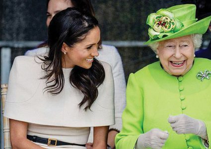 ما اللقب الذي تستخدمه ميغان عند مناداة ملكة بريطانيا؟