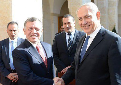 نتنياهو يلتقي الملك عبد الله في عمان