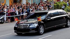 زعيم كوريا الشمالية يصل إلى بكين