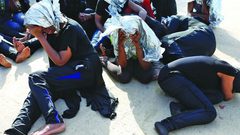 غرق 5 مهاجرين وإنقاذ 117