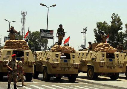 الجيش المصري يقتل 32 مسلحا في سيناء