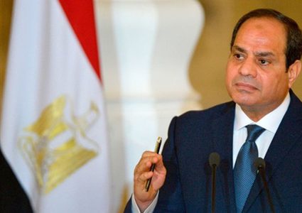 السيسي يؤكد دعمه لمبادرات التوصل لتسوية عادلة للقضية الفلسطينية