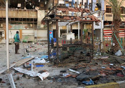 انفجار عبوة ناسفة شمالي بغداد
