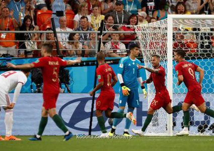 البرتغال تترك الصدارة لإسبانيا بالتعادل مع إيران