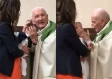 لهذه الاسباب صفع قس فرنسي طفلا ويعلن عن تقاعده!