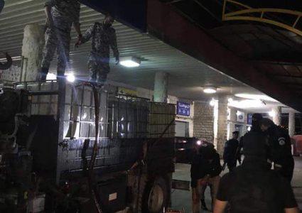 إغلاق محطتين لبيع المحروقات ومصادرة محروقات مهربة