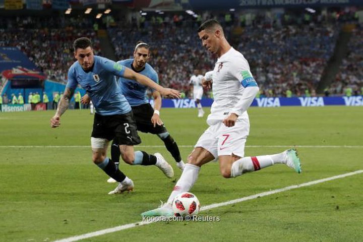 الأوروغواي يلحق رونالدو بمسي خارج المونديال
