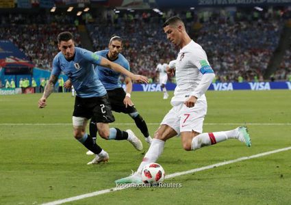 الأوروغواي يلحق رونالدو بمسي خارج المونديال