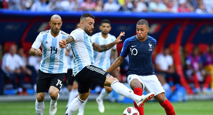 ضياع حلم ميسي.. فرنسا تفوز على الارجنتين باربعة اهداف مقابل ثلاثة