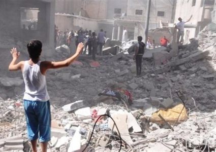 مقتل (60) مدنيًّا في غارات على درعا السورية