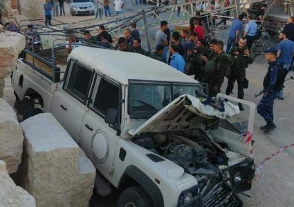 استشهاد ثلاثة عناصر من قوات الأمن الوطني بحادث سير جنوب جنين