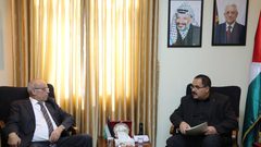 صيدم يبحث استملاك أراضٍ لصالح توسعة مدارس حكومية في نابلس