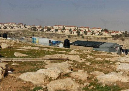 الاحتلال يستعد لاخلاء تجمع الخان الاحمر بالقوة