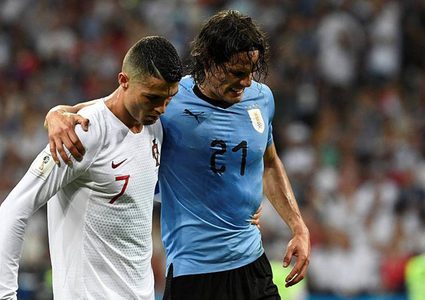 هل سيشارك كافاني في ربع النهائي امام الديوك الفرنسية