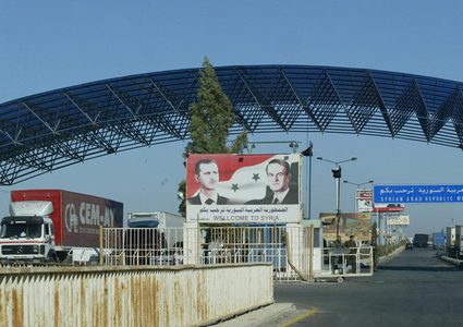 النظام السوري يتسلم رسميا معبر نصيب الحدودي مع الأردن
