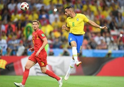 البرازيل تودع المونديال بعد خسارتها من بلجيكا