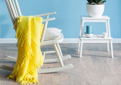 ديكور صيفي في غرفة المعيشة