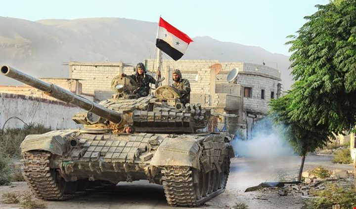 الجيش السوري يسيطر على جزء من الحدود مع الأردن