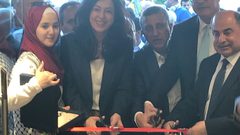 وزيرة الاقتصاد الفلسطينية تفتتح معرضا دائما لصناعة الأحذية والجلود في الأردن
