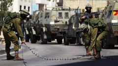 الإحتلال يغلق غرب نابلس بسبب عبوة ناسفة