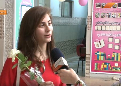 فرحة الطالبات الناجحات في الثانوية العامة (فيديو)