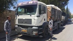 ضبط شاحنة إسرائيلية محملة بنفايات صلبة في بيت لحم