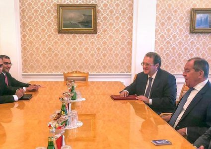 لافروف يلتقي الأمين العام لوزارة الخارجية العمانية