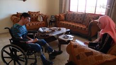 كريم المصري .. نجح بما لم يستطع فعله الأصحاء (تقرير مصور)