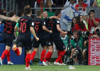 كرواتيا لنهائي كأس العالم لمقابلة فرنسا