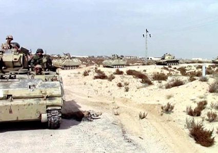 مقتل 11 إرهابياً في سيناء