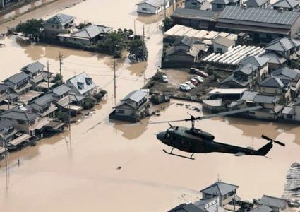 ارتفاع حصيلة ضحايا الأمطار الغزيرة في اليابان إلى 179 قتيلا