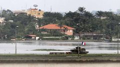 مقتل جندي فرنسي وإصابة آخر بتحطم مروحية في ساحل العاج