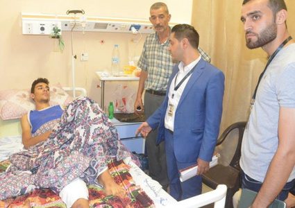 إهمال طبي إسرائيلي أدى لبتر قدم طفل من غزة