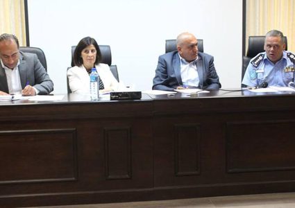 "تنفيذي نابلس" يناقش الاوضاع السياسية والعامة