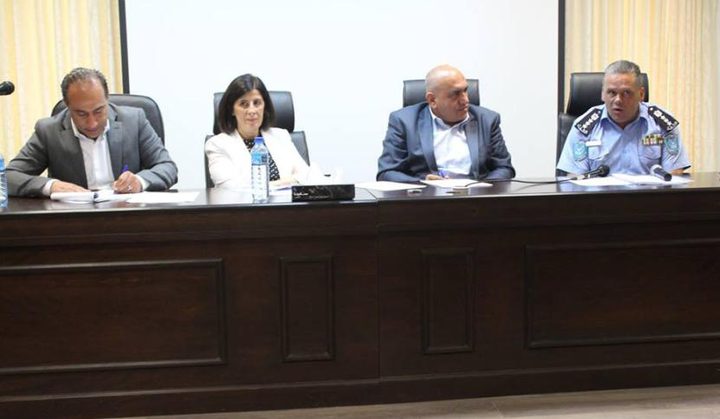 "تنفيذي نابلس" يناقش الاوضاع السياسية والعامة