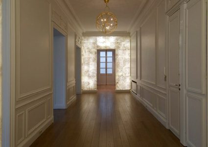 الأحجار الكريمة في الديكور الداخلي